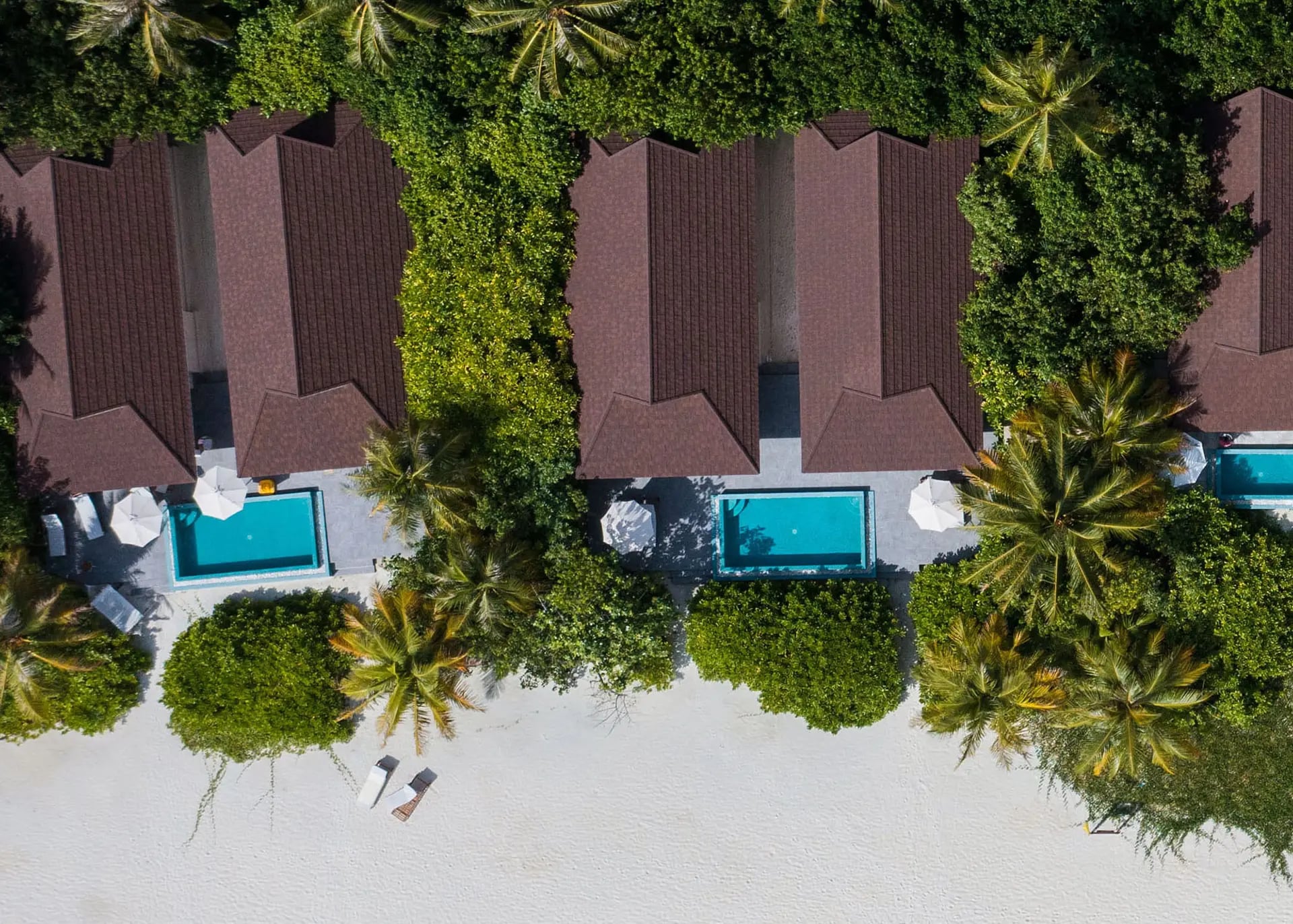 2-Bed Ocean Beach Pool Villa im The Standard Maldives