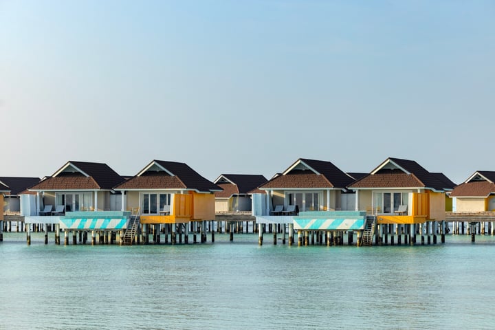 Photo by The Standard, Maldives on June 11, 2026. May be an image of boathouse and text.
