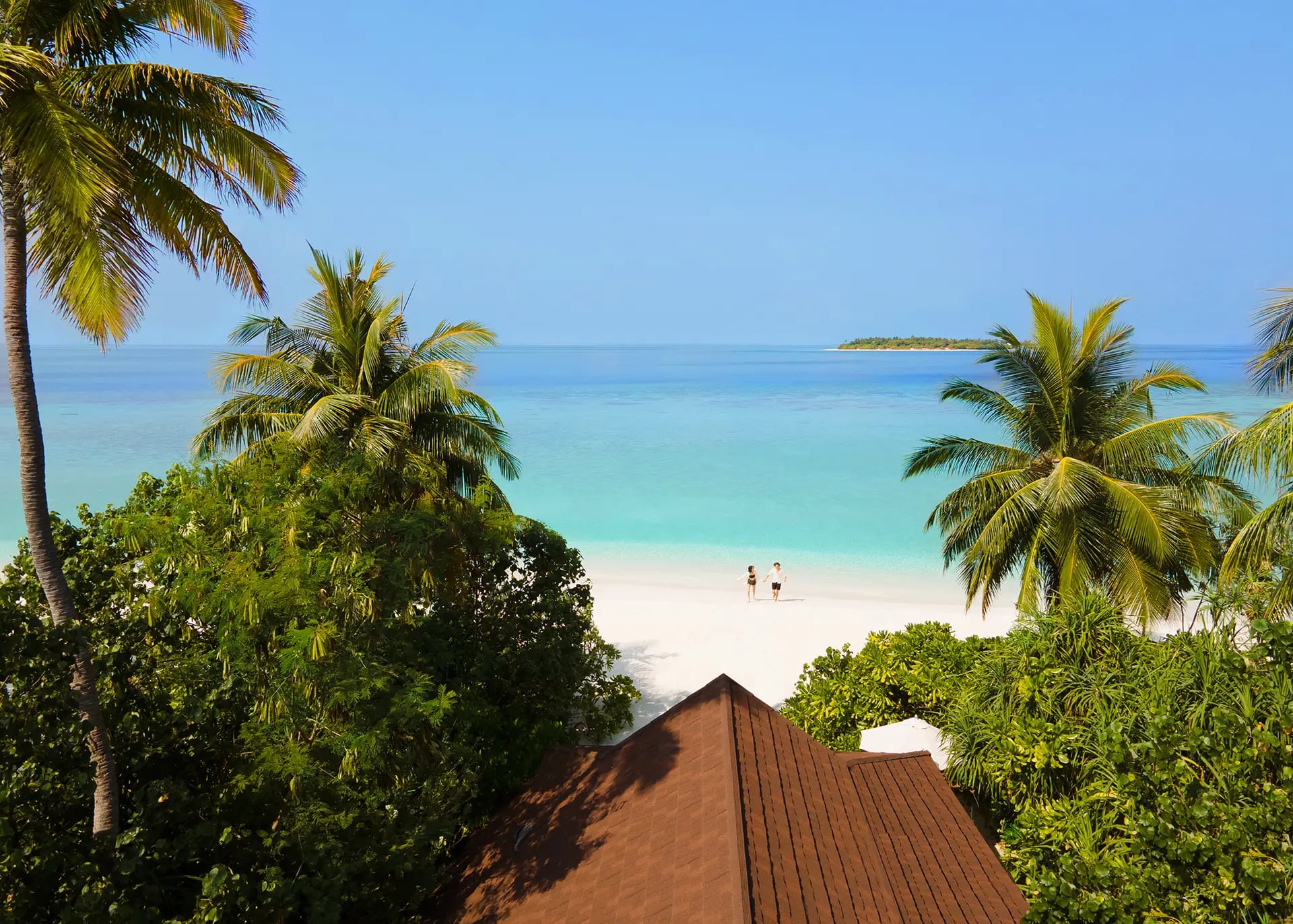 Ocean Beach Pool Villa im The Standard Maldives