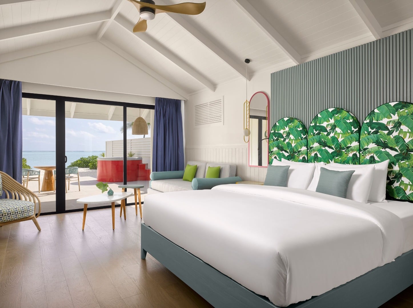 Beach Villa mit Whirlpool im Villa Park Sun Island
