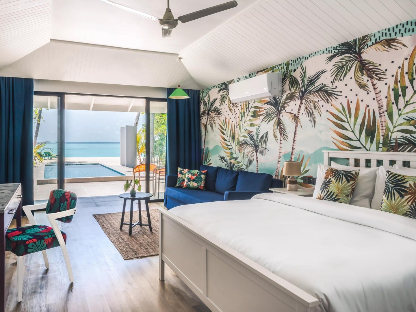 Lagoon Beach Pool Villa im Villa Park Sun Island