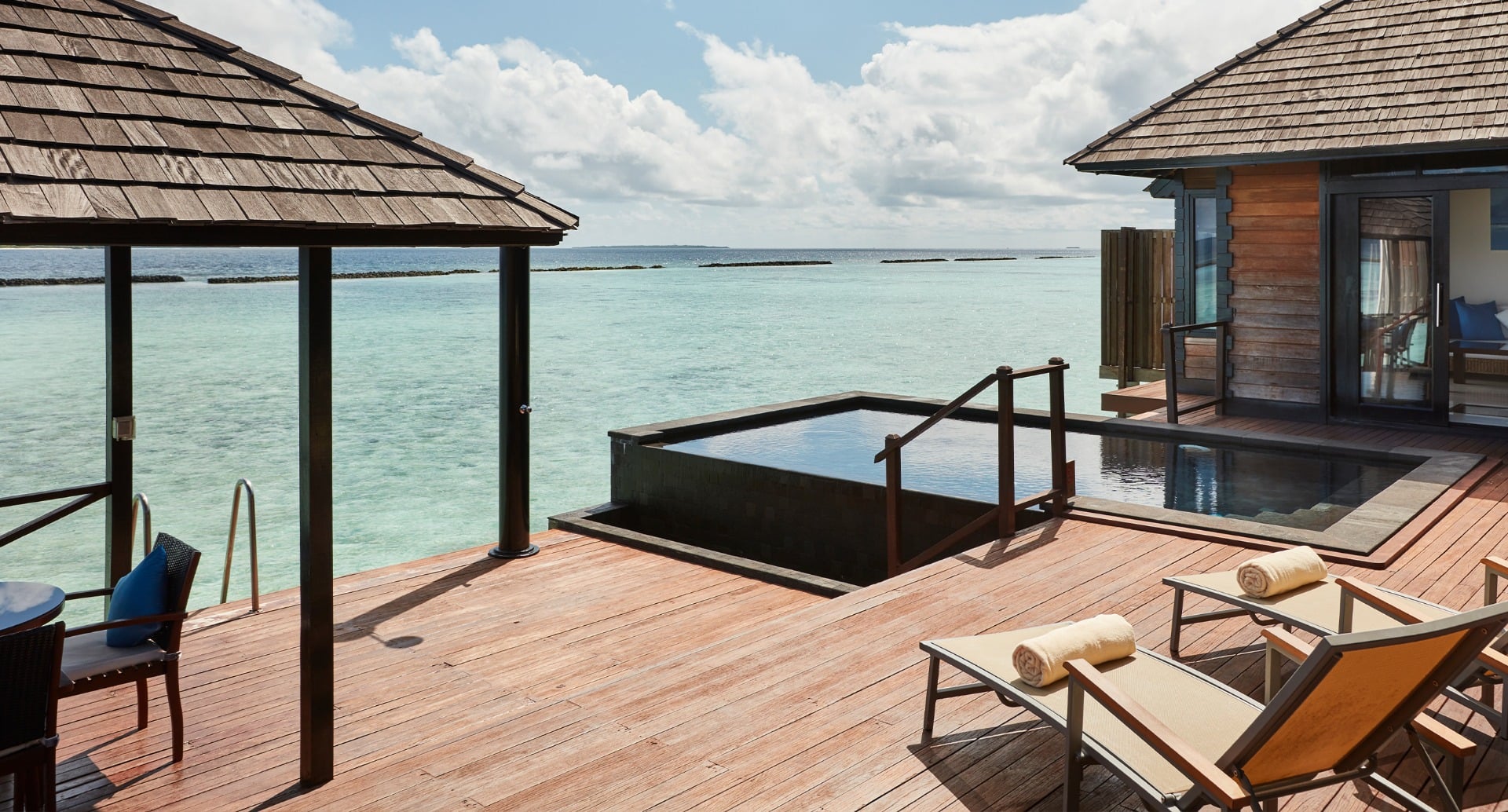 Infinity Pool Water Villa im Sun Siyam Iru Fushi