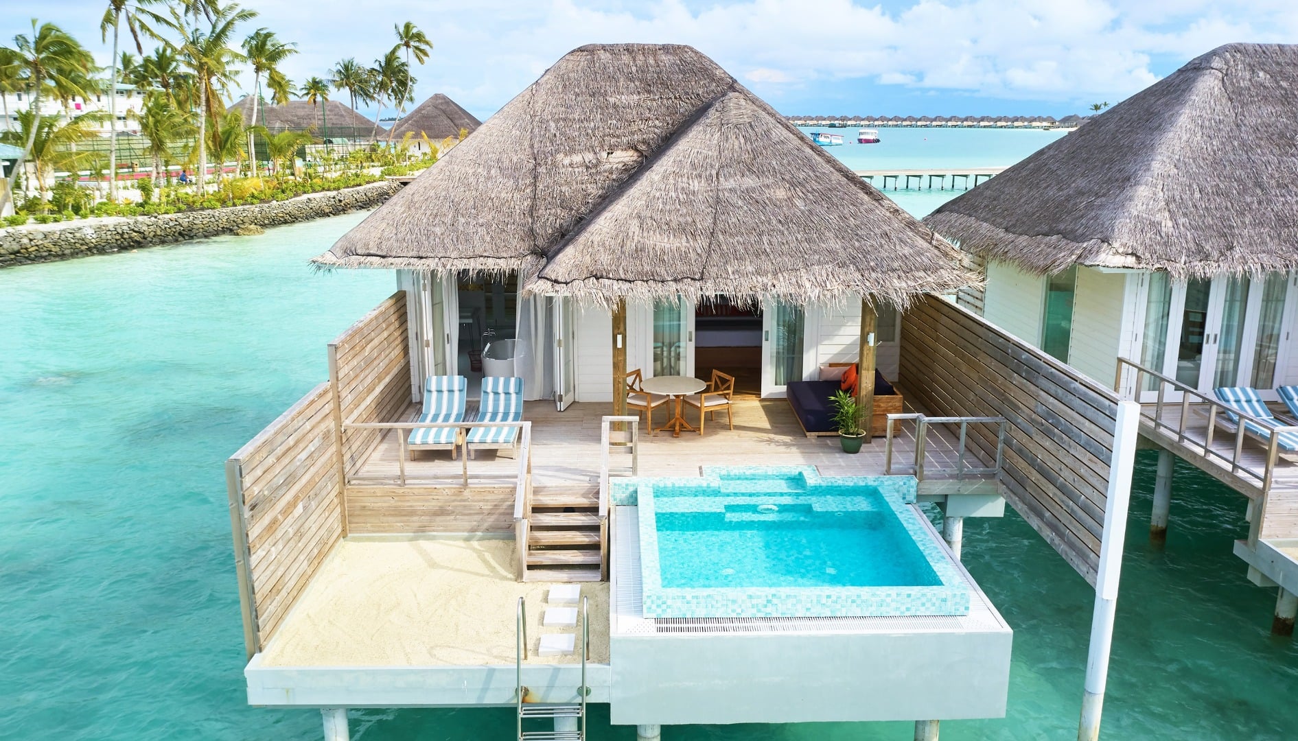 Dolphin Ocean Villa with Pool im Sun Siyam Iru Veli