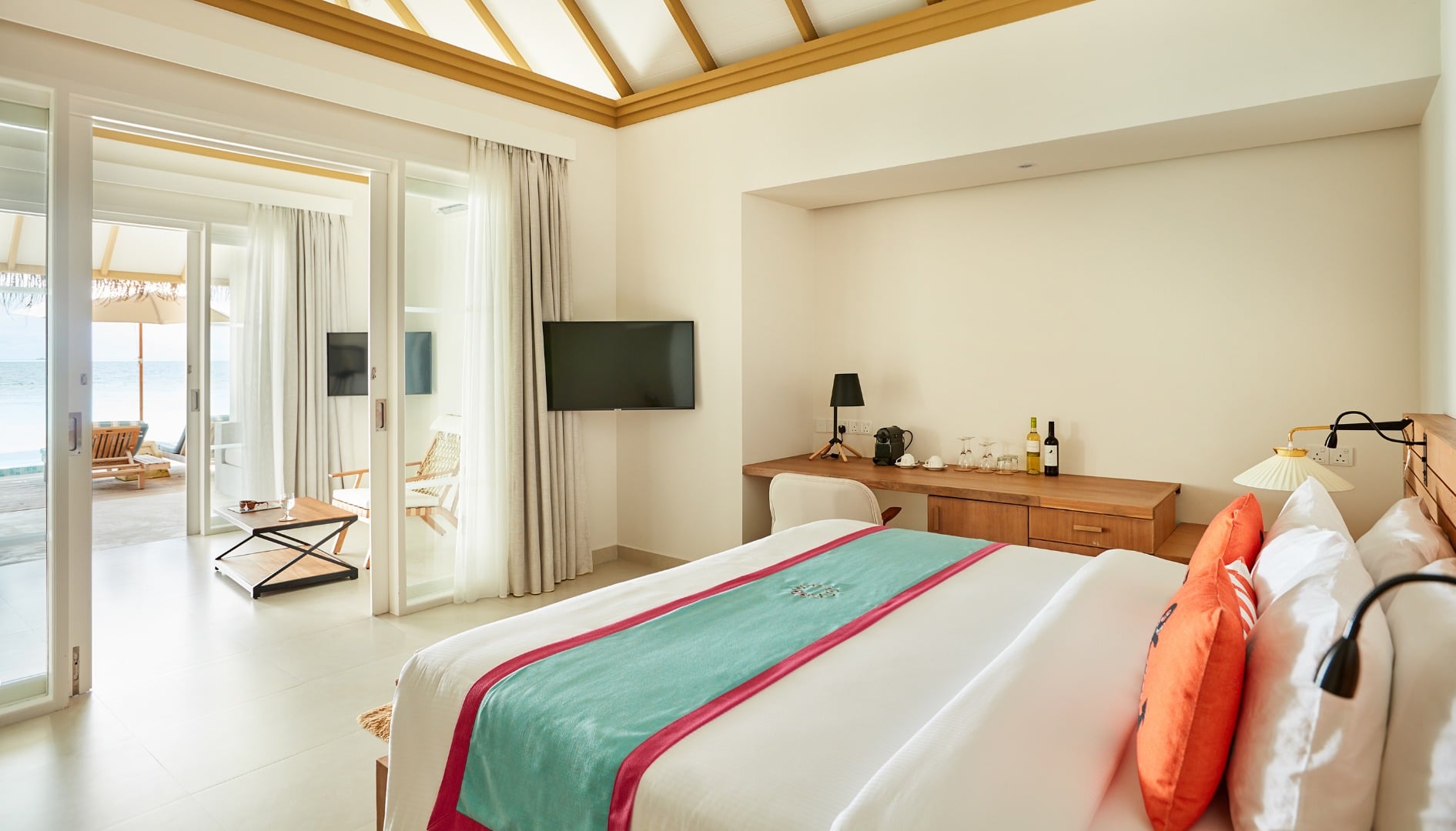 Family Beach Villa with Pool im Sun Siyam Iru Veli