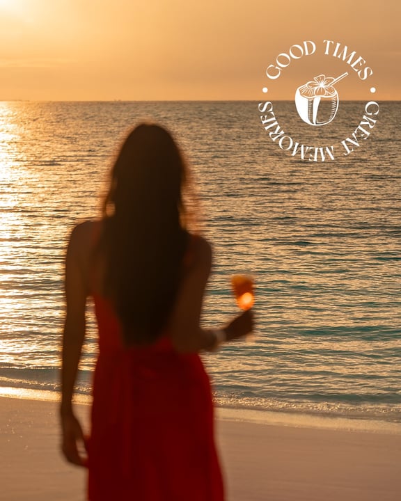 Photo shared by Sun Siyam on May 29, 2026 tagging @sunsiyamvilureef, and @sunsiyamiruveli. May be an image of one or more people, ocean, beach and text.