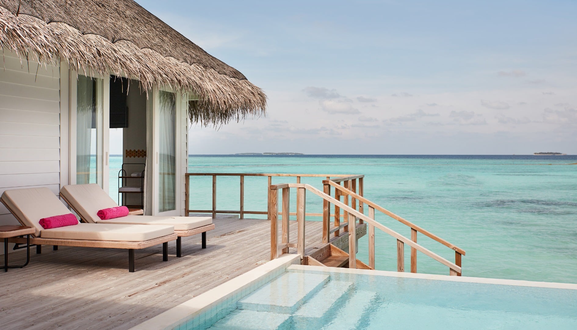 Ocean Residence with Pool im Sun Siyam Iru Veli