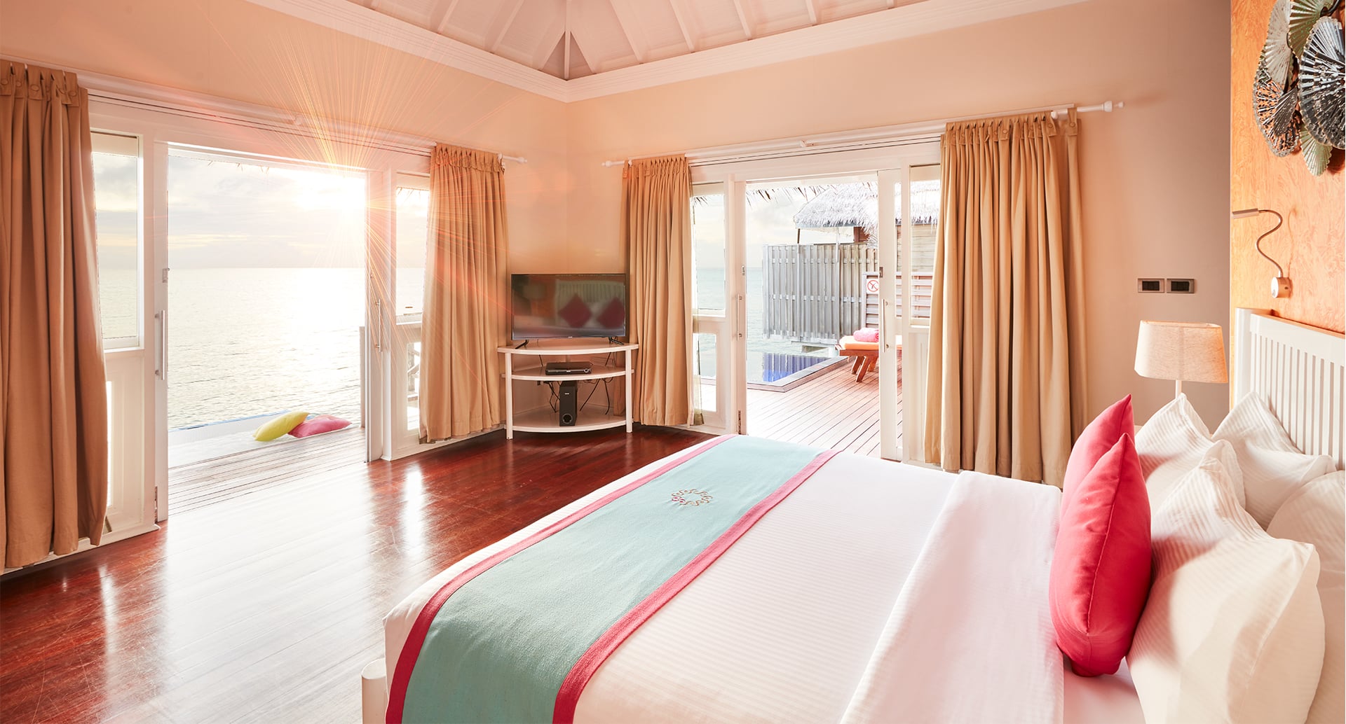 Water Villa with Pool im Sun Siyam Vilu Reef