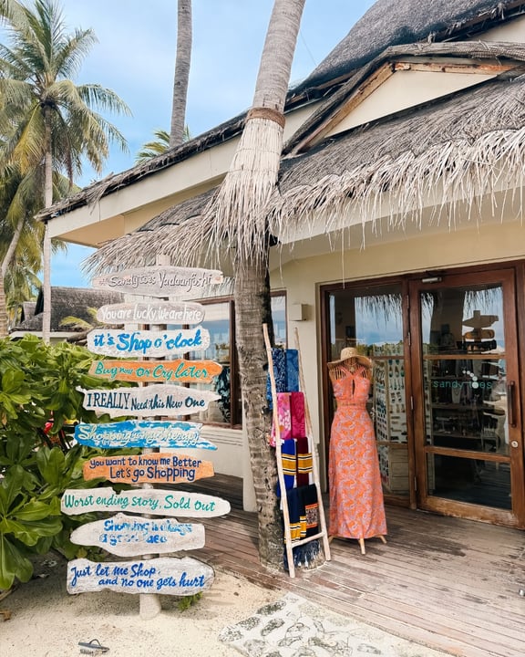 Photo by Taj Coral Reef Resort & Spa on June 19, 2026. May be an image of towel, macramé, sarong, sundress, palm trees and text.