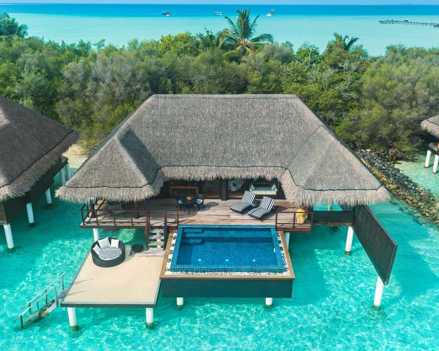 One Bedroom Ocean Suite with Pool at Taj Exotica Resort & Spa Maldives