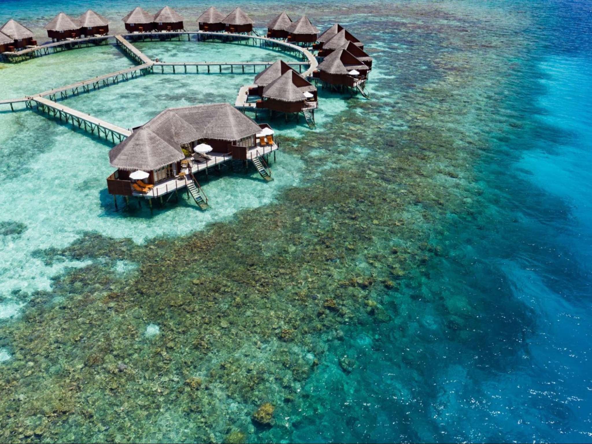 Zwei-Schlafzimmer-Water Suite im V Villas Maldives at Mirihi