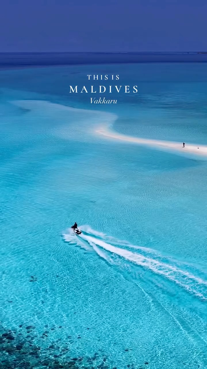Maldives together? Send this to someone you want a tropical escape with! 🌴 

Welcome to Vakkaru, a stunning hotel in the Maldives..set on a vast, crystal-clear lagoon that really defines the island. 