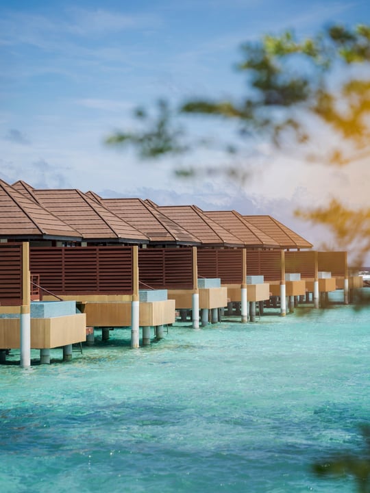 Photo by VARU by Atmosphere on August 05, 2026. May be an image of pool, boathouse, water, cabana and text.