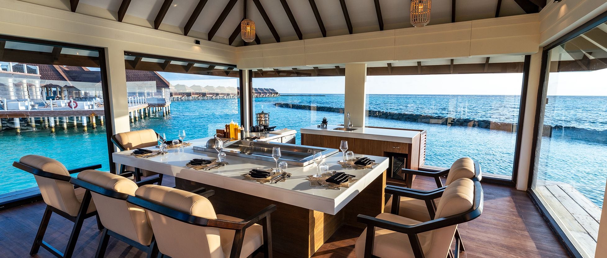 Teppanyaki Over Water restaurant