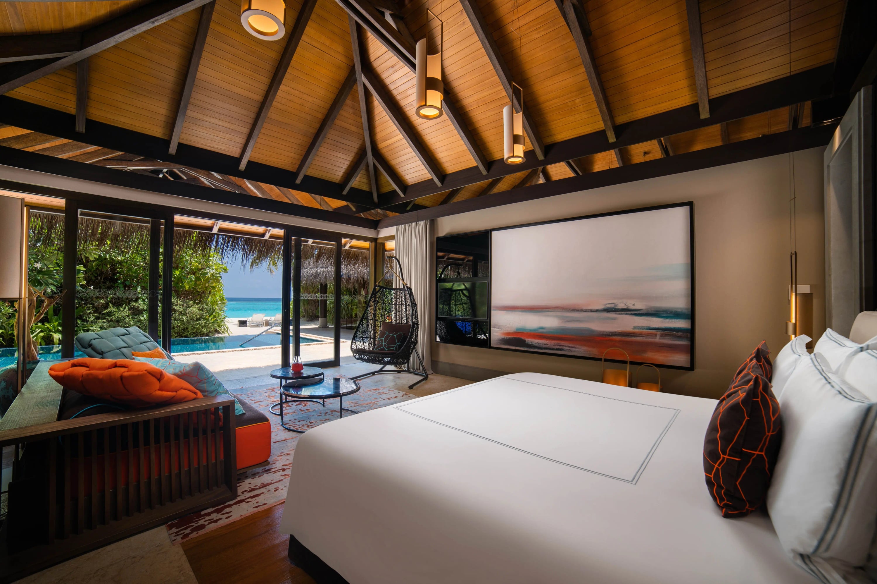 Beach Pool Villa im Velaa Private Island