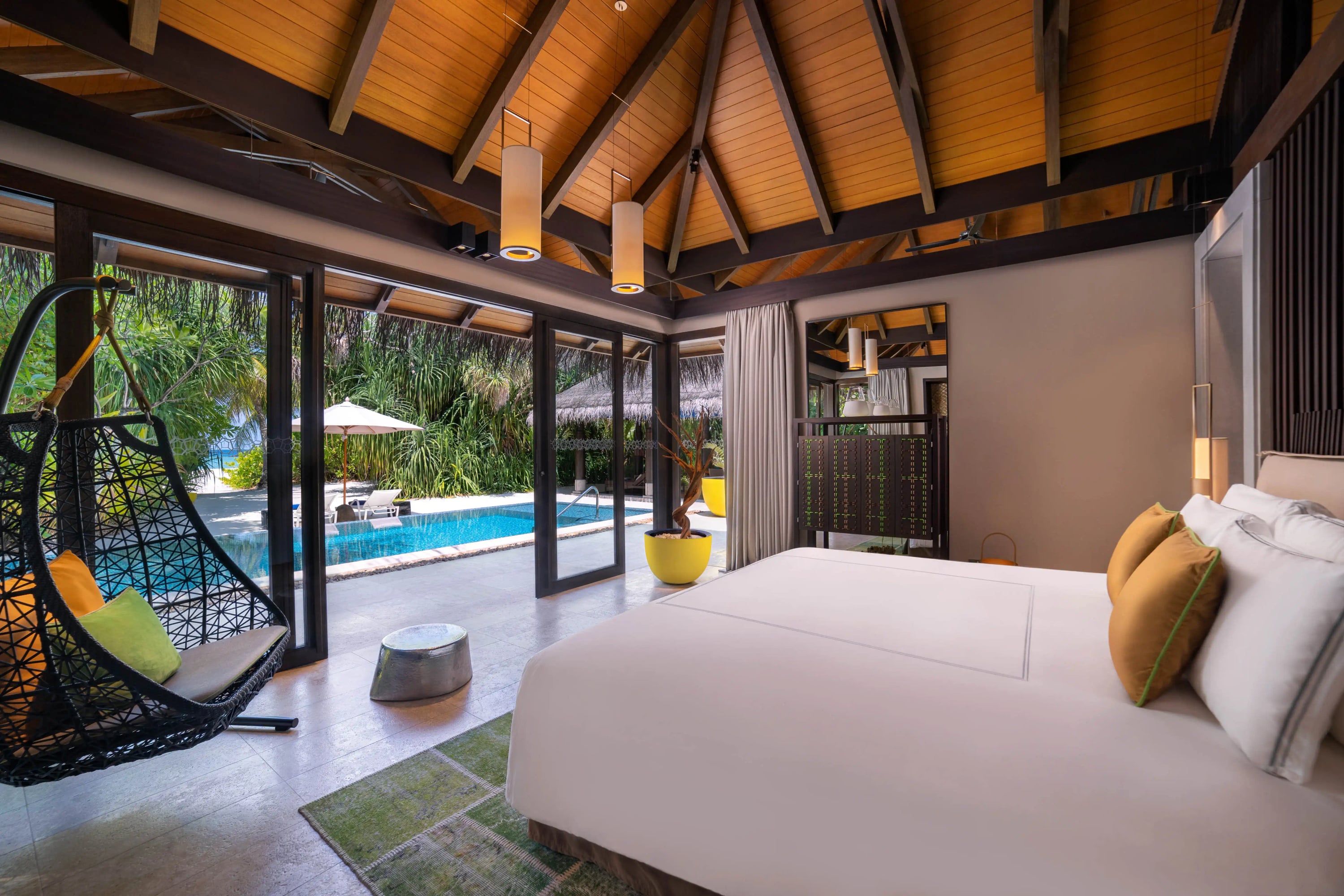 Deluxe Beach Pool Villa im Velaa Private Island