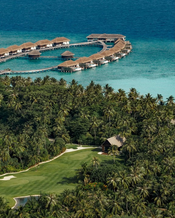 Photo by Velaa Private Island Maldives on August 08, 2026. May be an image of golf course and text.