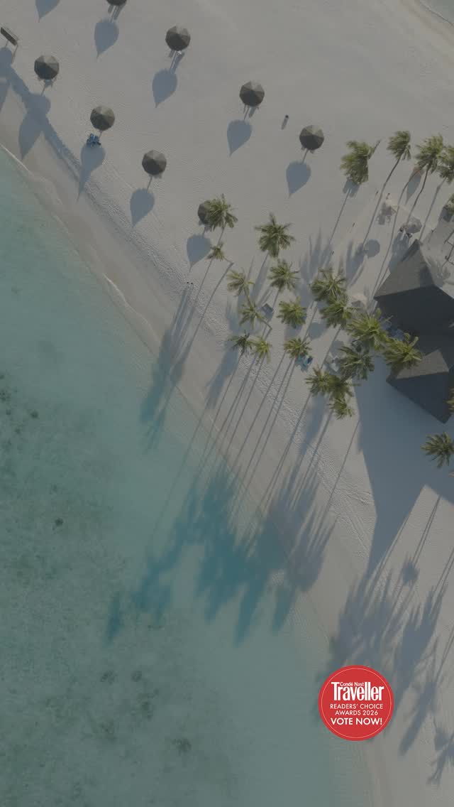 We are thrilled to share that #veligandumaldives has been nominated for the prestigious Condé Nast Traveller Readers’ Choice Awards 2026 under the Beach Category.

This recognition means the world to 
