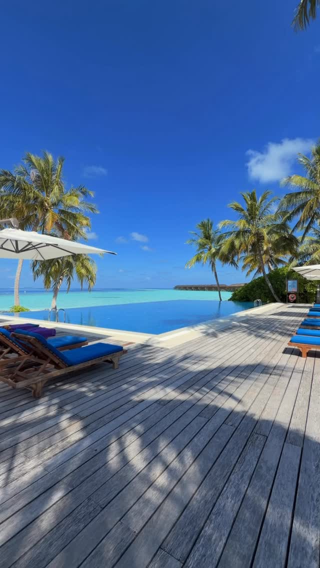 Daylight, ocean breeze, and endless blue 💙
Just another perfect moment at paradise.

#vilamendhoo #maldives #maldivesresorts #maldivesresorts