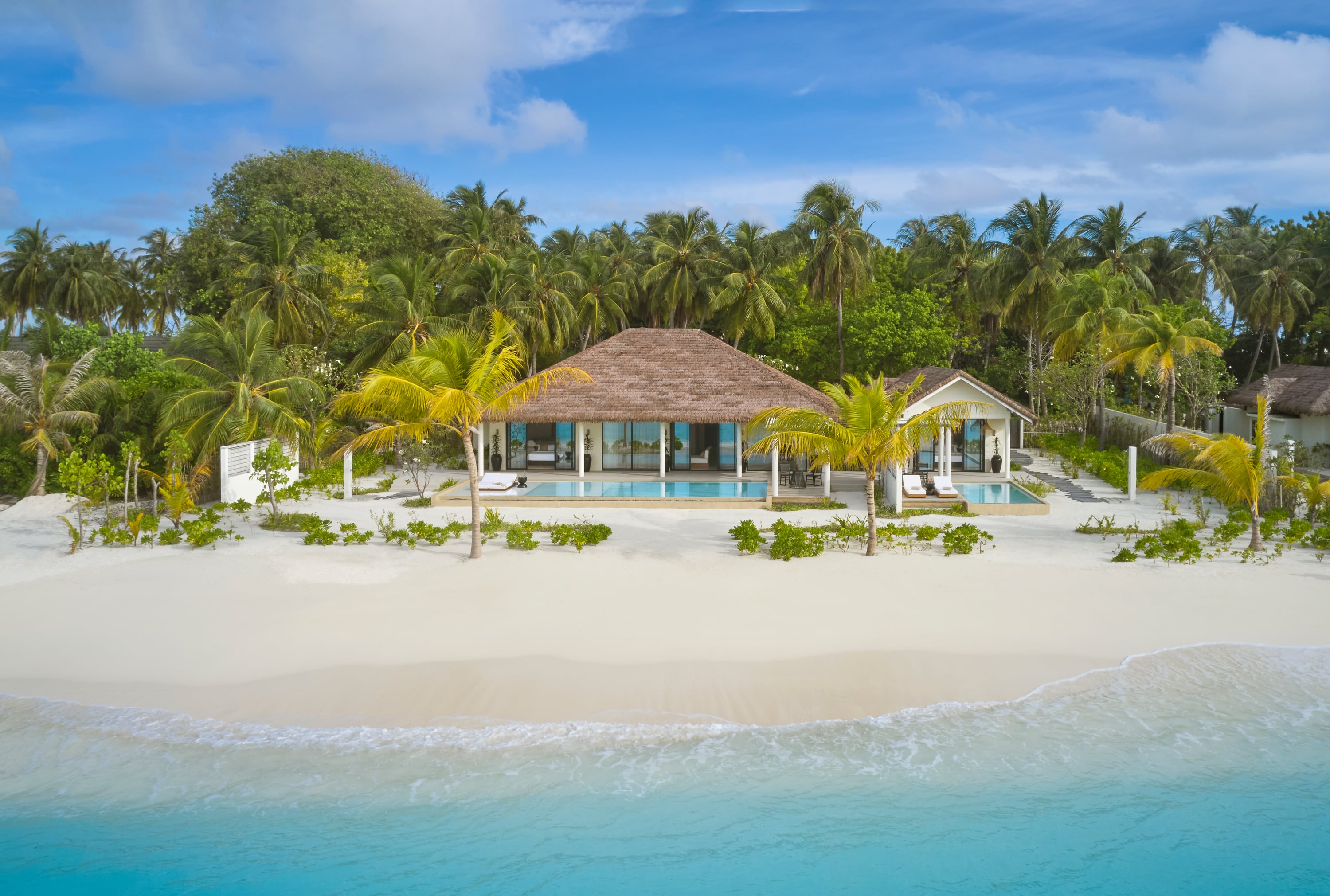 Villa Haven Maldives aerial view