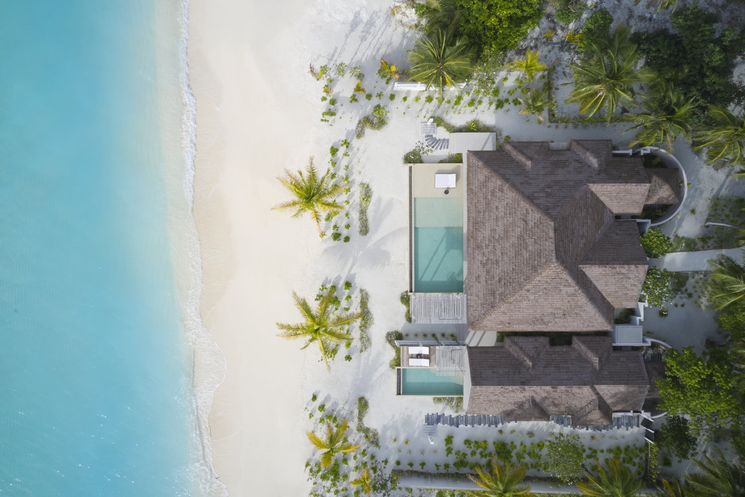 Two Bedroom Residence with Two Beach Pools at Villa Haven Maldives