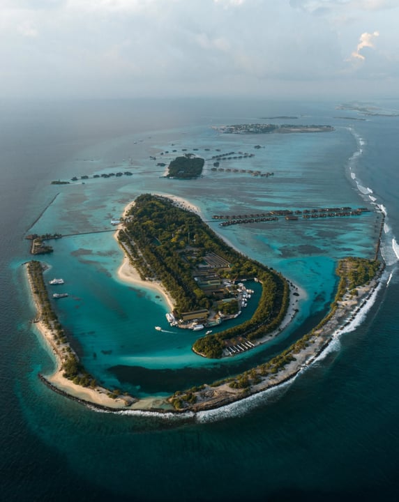 Photo shared by Villa Nautica, Maldives on June 13, 2026 tagging @visitmaldives, and @villaresortsmaldives. May be an image of ocean and text.
