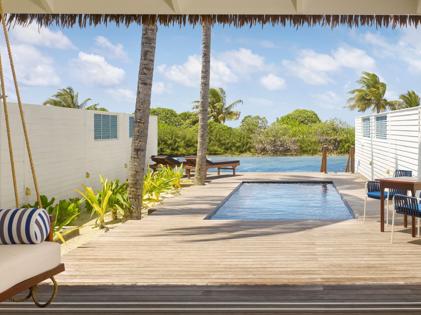 Oceanfront Pool Villa in Villa Nautica Maldives