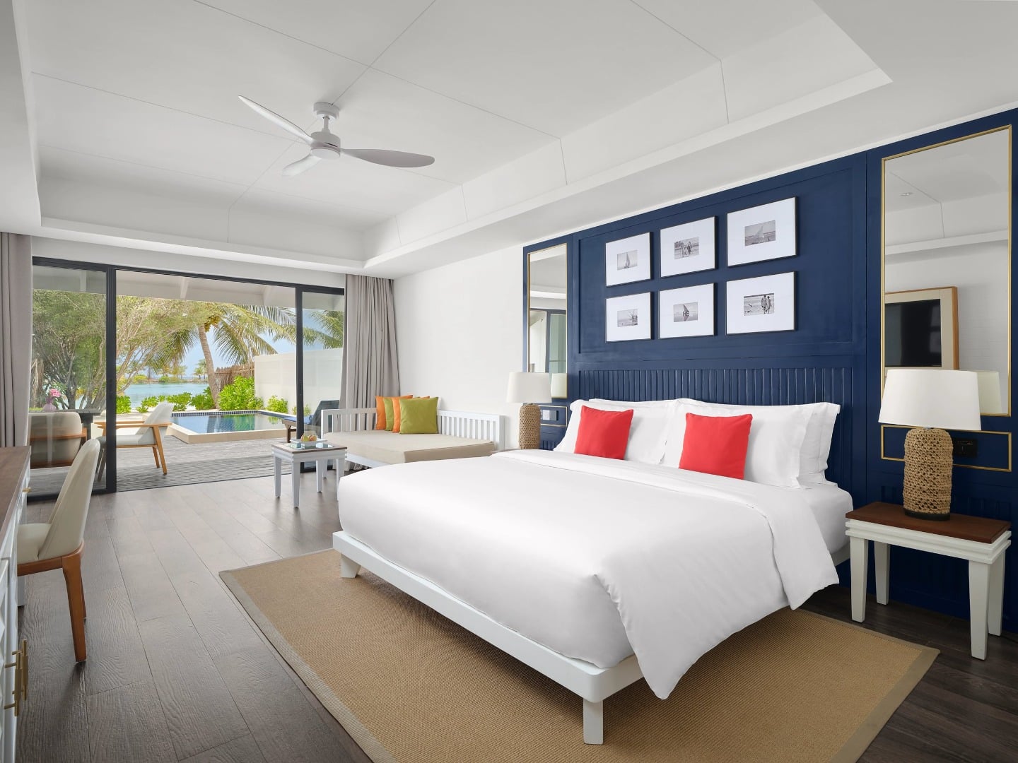 Sunset Deluxe Beach Pool Villa in Villa Nautica Maldives