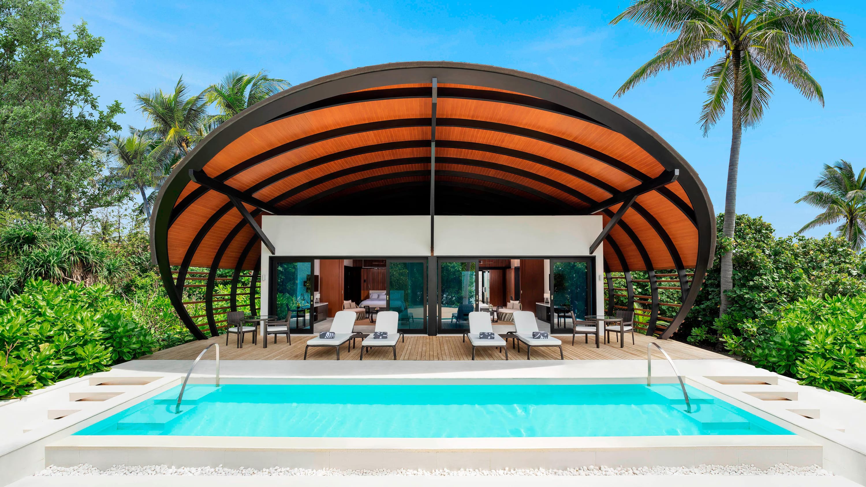 Zwei-Schlafzimmer-Villa mit Pool - Privatpool at The Westin Maldives Miriandhoo Resort